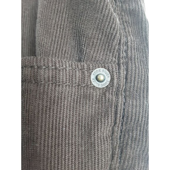 Eddie Bauer Brown Corduroy Boyfriend Fit Slim Leg Women Size 10 Tall Inseam 33" - Picture 7 of 10